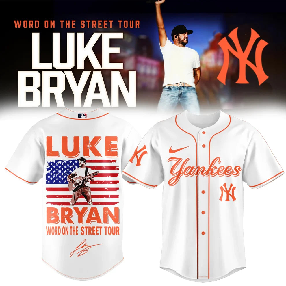 LB – Word On The Street Tour Baseball Jersey