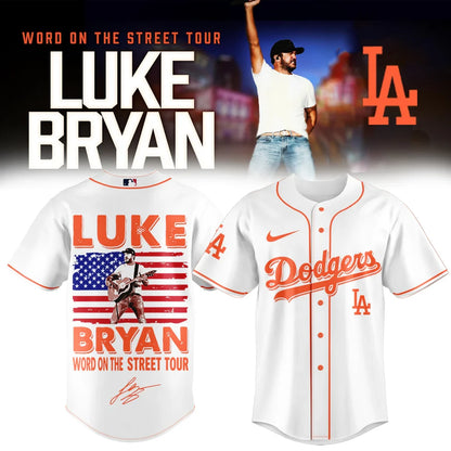 LB – Word On The Street Tour Baseball Jersey