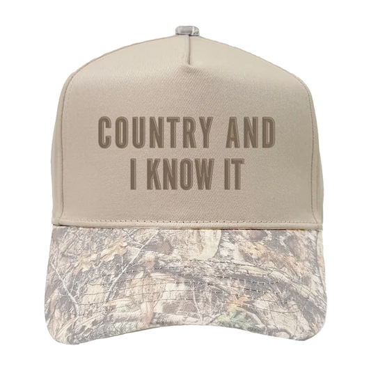 LB Country And I Know It Tour 2026 Classic Printed Cap