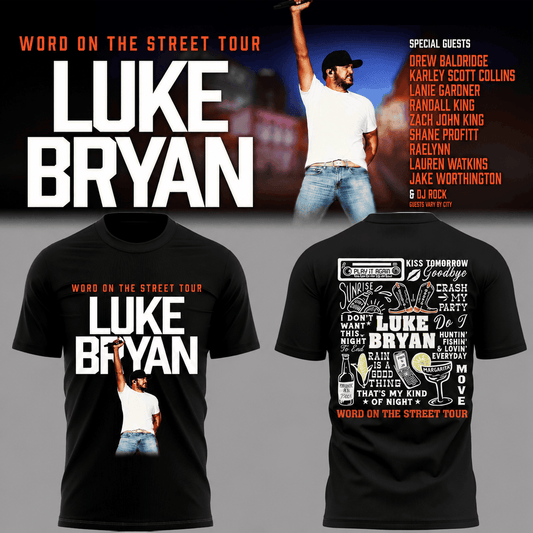 LB “Word On The Street Tour” T- Shirt Gildan 5000, Sweatshirt & Hoodie