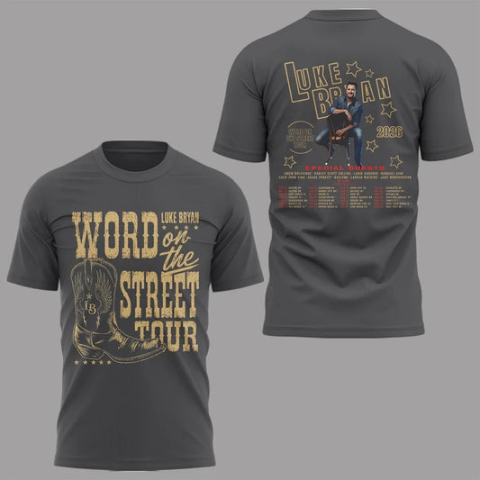 Word On The Street Tour LB T- Shirt Gildan 5000, Sweatshirt & Hoodie