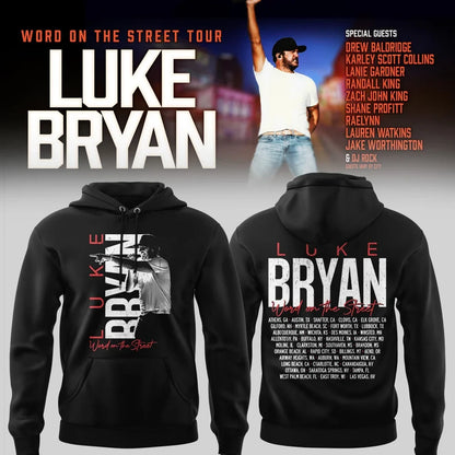 LB Word On The Street Black Tour Tee T- Shirt Gildan 5000, Sweatshirt & Hoodie