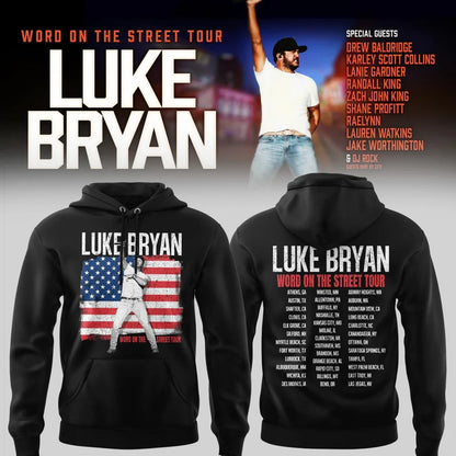 LB Word On The Street Tour Flag T- Shirt Gildan 5000, Sweatshirt & Hoodie