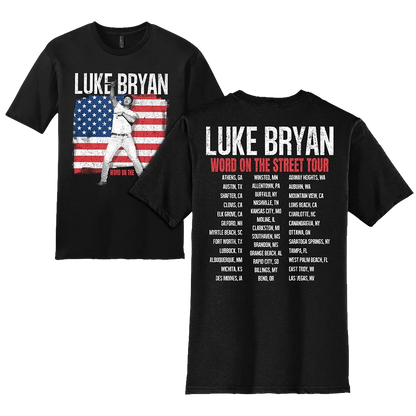 LB Word On The Street Tour Flag T- Shirt Gildan 5000, Sweatshirt & Hoodie