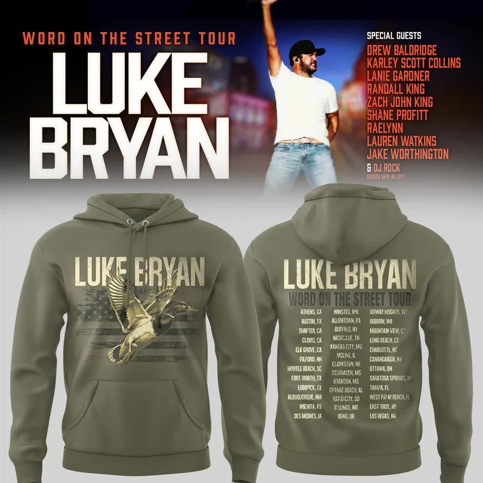 LB Word On The Street Tour T- Shirt Gildan 5000, Sweatshirt & Hoodie
