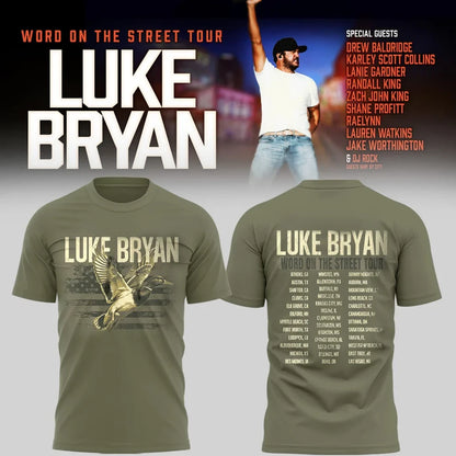 LB Word On The Street Tour T- Shirt Gildan 5000, Sweatshirt & Hoodie