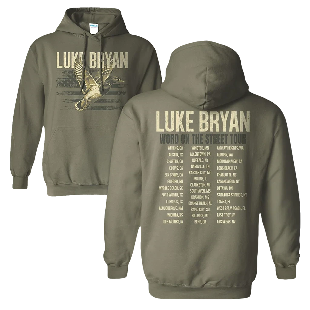 LB Word On The Street Tour T- Shirt Gildan 5000, Sweatshirt & Hoodie