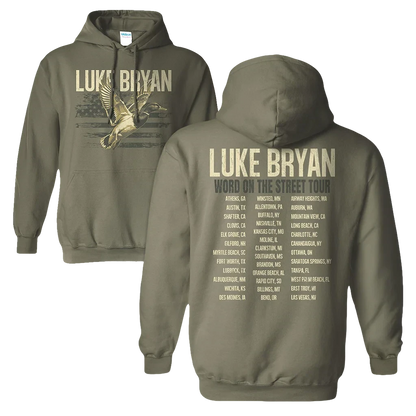LB Word On The Street Tour T- Shirt Gildan 5000, Sweatshirt & Hoodie