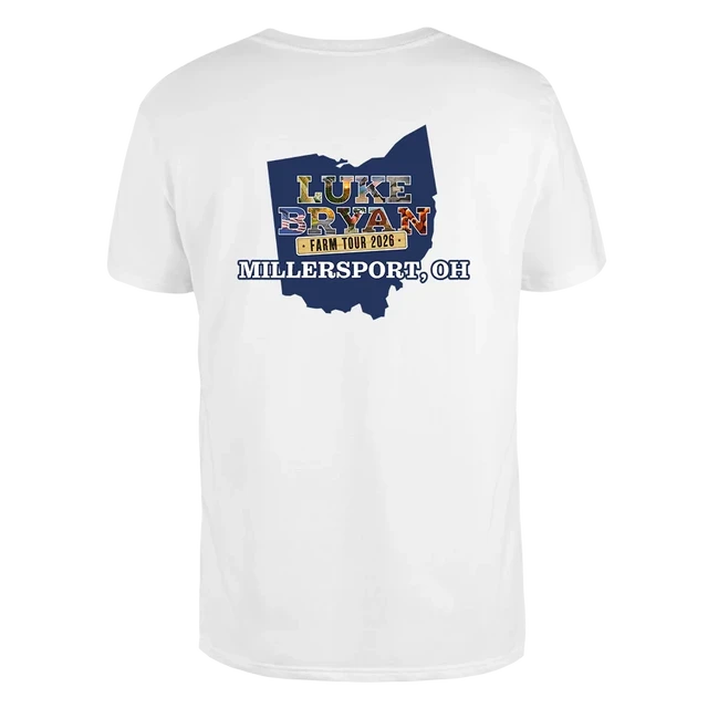 LB Word MILLERSPORT, OH - Tour Tee Shirt Gildan 5000, Sweatshirt & Hoodie