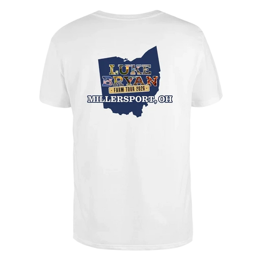 LB Word MILLERSPORT, OH - Tour Tee Shirt Gildan 5000, Sweatshirt & Hoodie