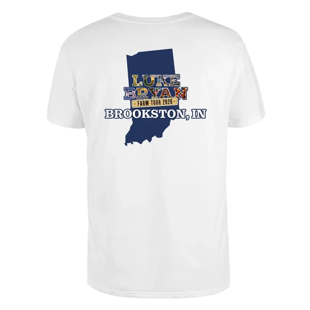 LB Word BROOKSTON, IN - Tour Tee Shirt Gildan 5000, Sweatshirt & Hoodie