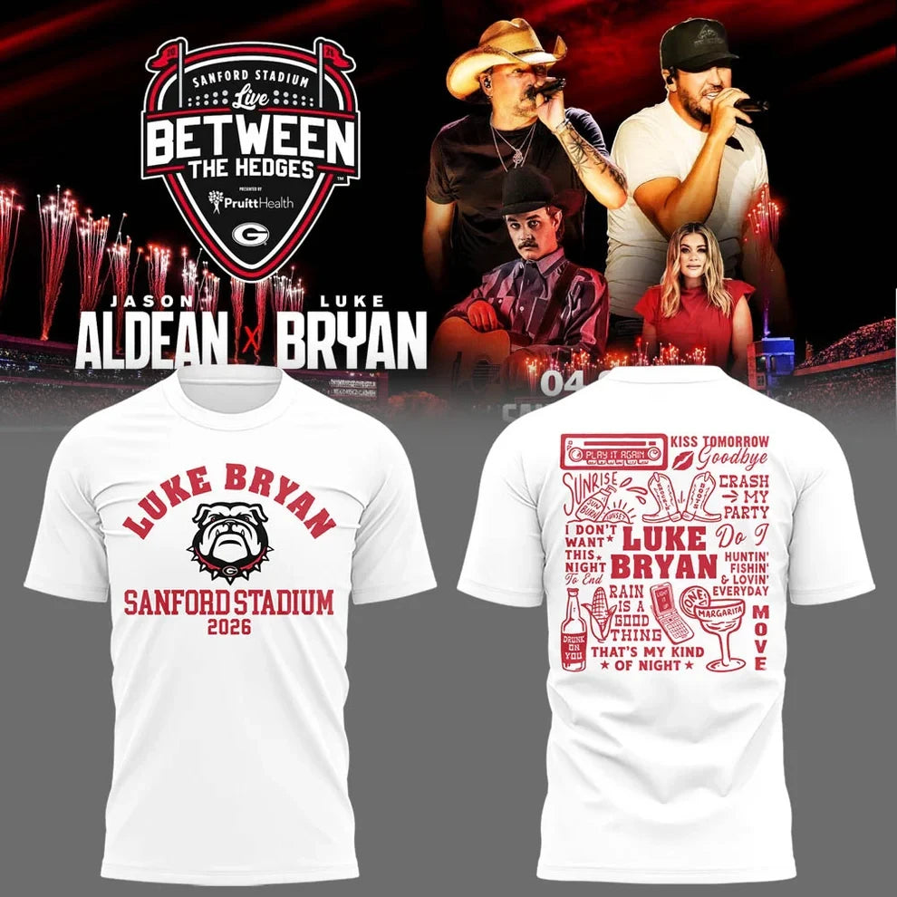 Limited Edition JA “Live Between The Hedges” At Sanford Stadium v6 Shirt Gildan 5000, Sweatshirt & Hoodie