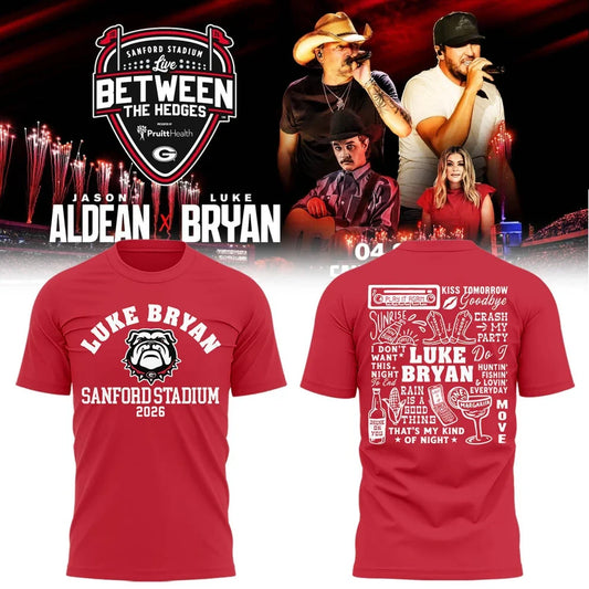 Limited Edition JA “Live Between The Hedges” At Sanford Stadium v6 Shirt Gildan 5000, Sweatshirt & Hoodie