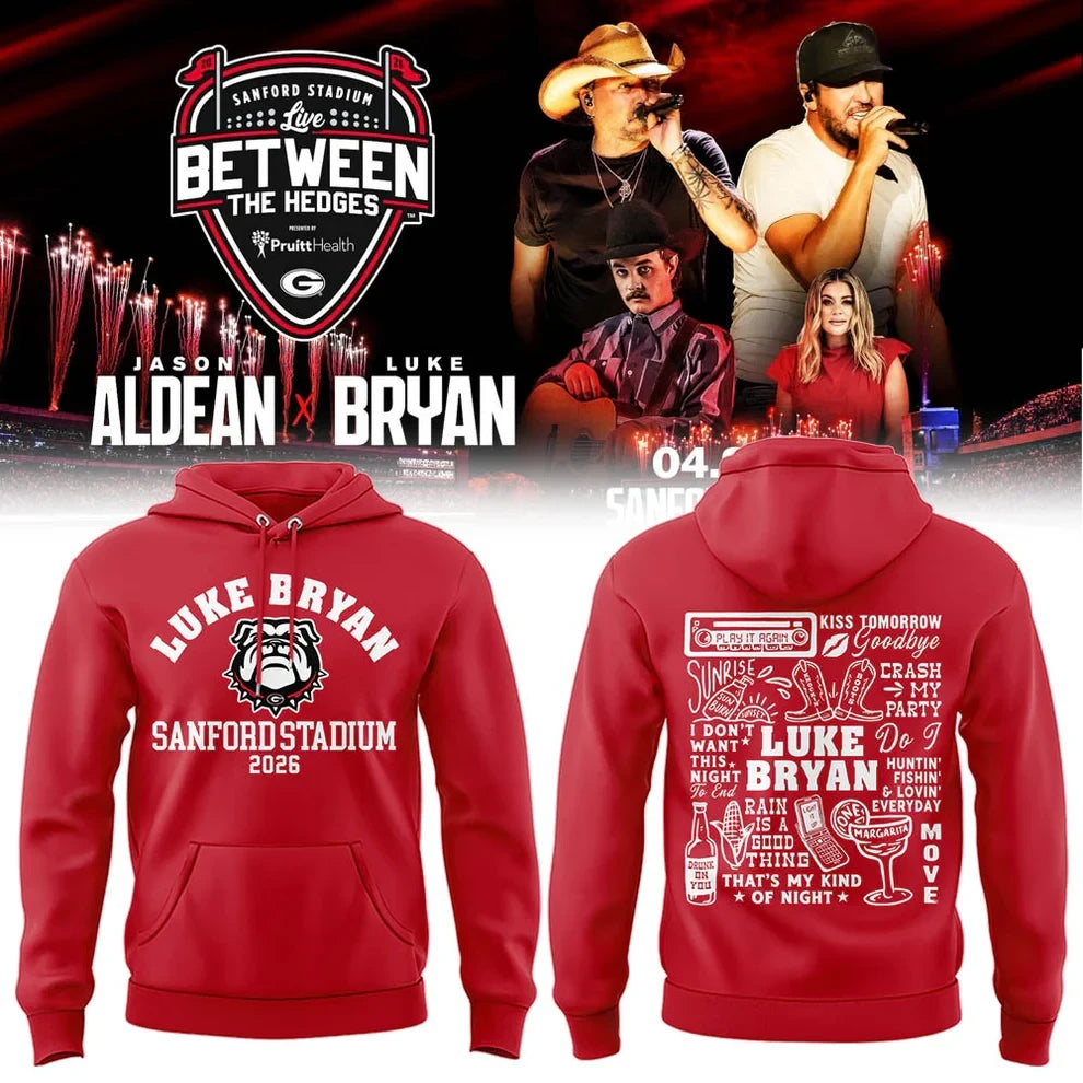 Limited Edition JA “Live Between The Hedges” At Sanford Stadium v6 Shirt Gildan 5000, Sweatshirt & Hoodie