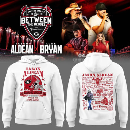 Limited Edition JA “Live Between The Hedges” At Sanford Stadium v4 Shirt Gildan 5000, Sweatshirt & Hoodie