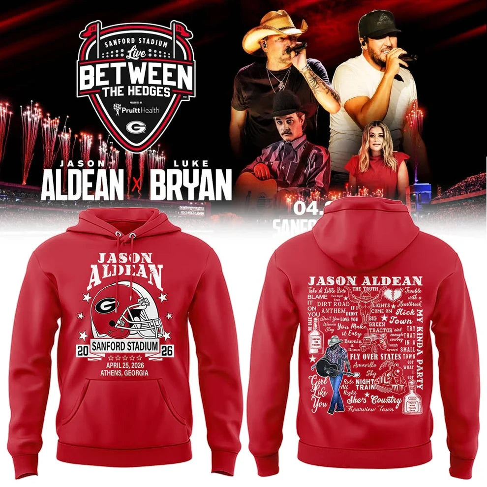 Limited Edition JA “Live Between The Hedges” At Sanford Stadium v4 Shirt Gildan 5000, Sweatshirt & Hoodie
