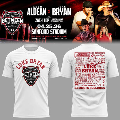 Limited Edition JA “Live Between The Hedges” At Sanford Stadium v2 Shirt Gildan 5000, Sweatshirt & Hoodie