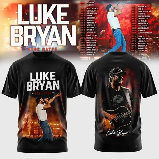 LB 2026 TOUR MERCH – COUNTRY NIGHTS TEE V3 Shirt Gildan 5000, Sweatshirt & Hoodie