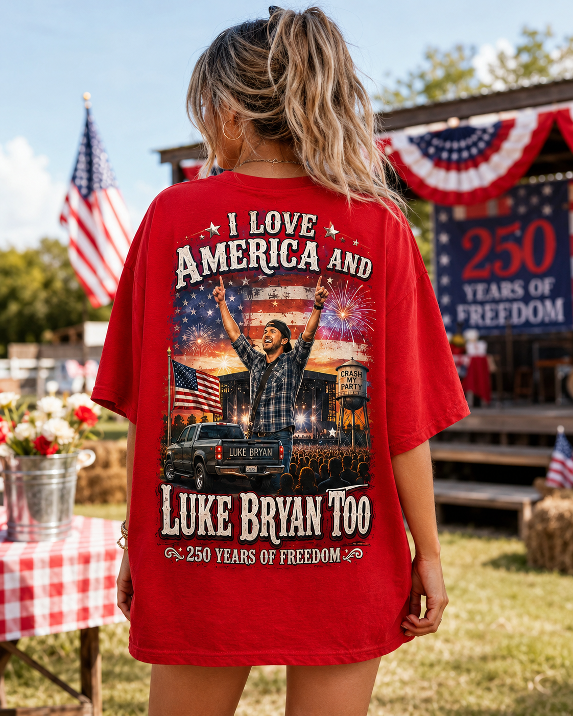 LB 250 Years Of Freedom 2026 Shirt Gildan 5000, Sweatshirt & Hoodie