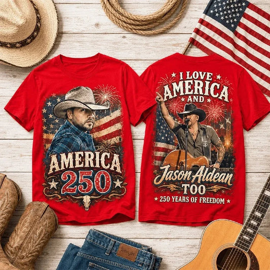 JA 250 Years Of Freedom Shirt Gildan 5000, Sweatshirt & Hoodie