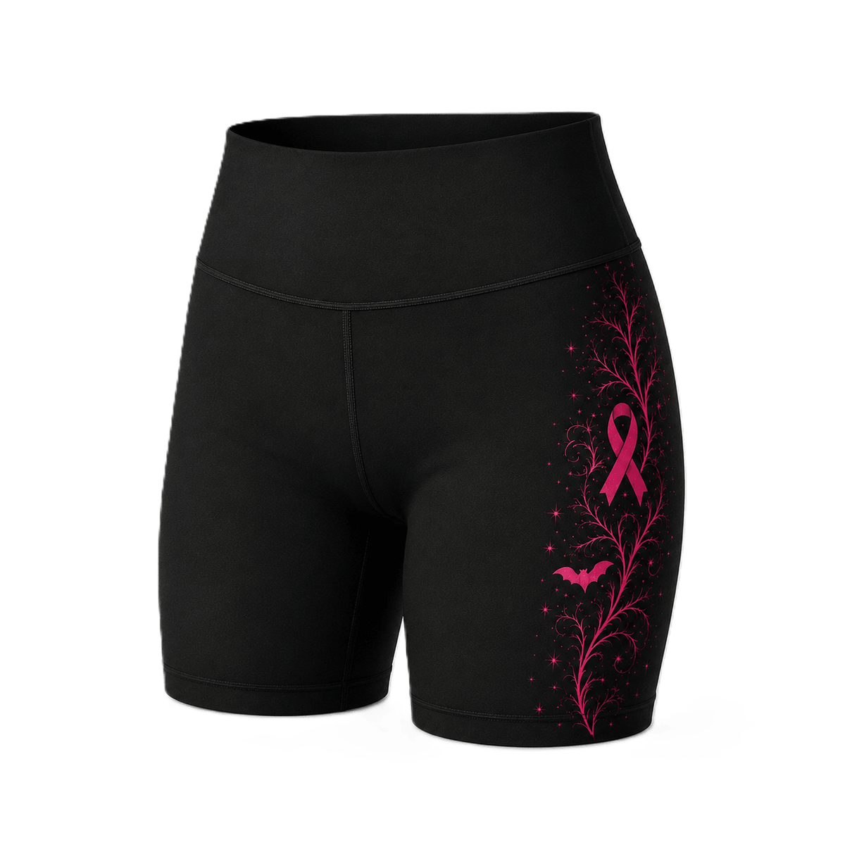 Premium Pink October Witch Women’s BJJ Rash Guard, We Wear Pink Long Sleeve No-Gi Compression Shirt, Breast Cancer Awareness 3D Print Never Fade