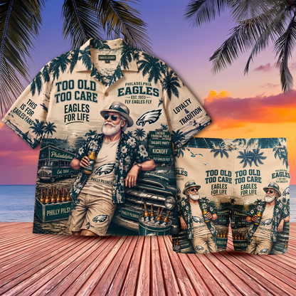 Philadelphia Eagles Team Apparel – Premium Hawaiian Shirt, Shorts Set, T-Shirt, Jersey, Sweatshirt & Hoodie