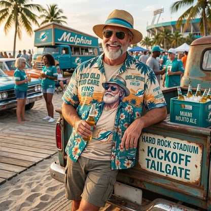 Miami Dolphins Team Apparel – Premium Hawaiian Shirt, Shorts Set, T-Shirt, Jersey, Sweatshirt & Hoodie