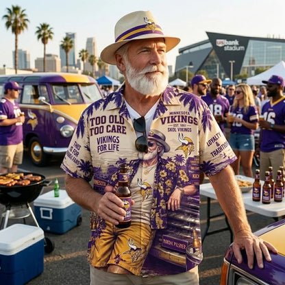 Minnesota Vikings Team Apparel – Premium Hawaiian Shirt, Shorts Set, T-Shirt, Jersey, Sweatshirt & Hoodie