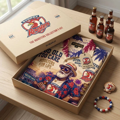 Sydney Roosters Team Apparel – Premium Hawaiian Shirt, Shorts Set, T-Shirt, Jersey, Sweatshirt & Hoodie