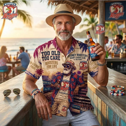 Sydney Roosters Team Apparel – Premium Hawaiian Shirt, Shorts Set, T-Shirt, Jersey, Sweatshirt & Hoodie