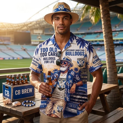 Canterbury-Bankstown Bulldogs Team Apparel – Premium Hawaiian Shirt, Shorts Set, T-Shirt, Jersey, Sweatshirt & Hoodie
