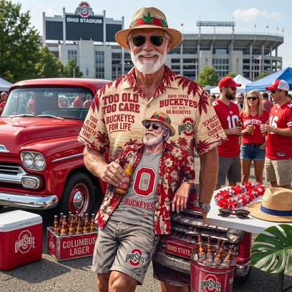 Ohio State Buckeyes Team Apparel – Premium Hawaiian Shirt, Shorts Set, T-Shirt, Jersey, Sweatshirt & Hoodie