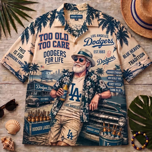 Los Angeles Dodgers Team Apparel – Premium Hawaiian Shirt, Shorts Set, T-Shirt, Jersey, Sweatshirt & Hoodie