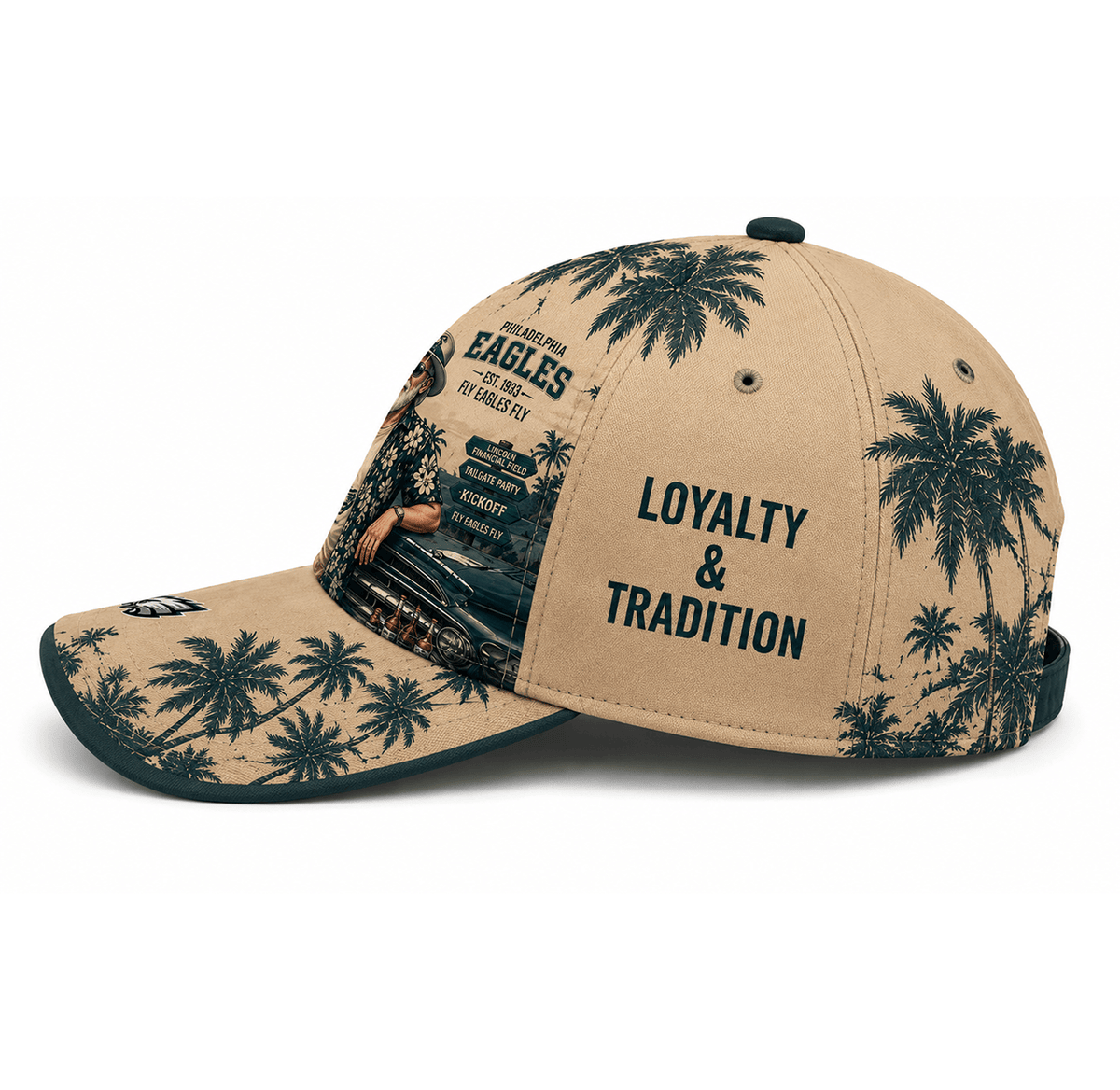 Philadelphia Eagles Printed Cap