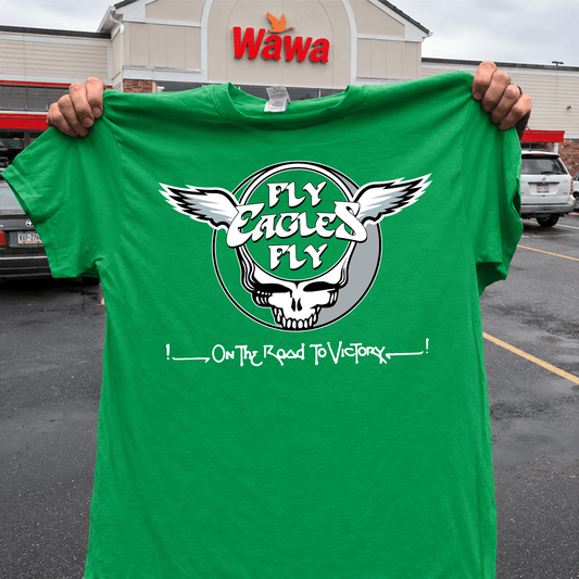 Fly Eagles Fly Stealie Kelly Green Shirts | Grateful Dead Styles Philadelphia Eagles T- Shirt, Sweatshirt & Hoodie