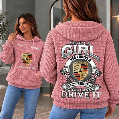 Porsche Cusom Name Casual Design Women Hoodie