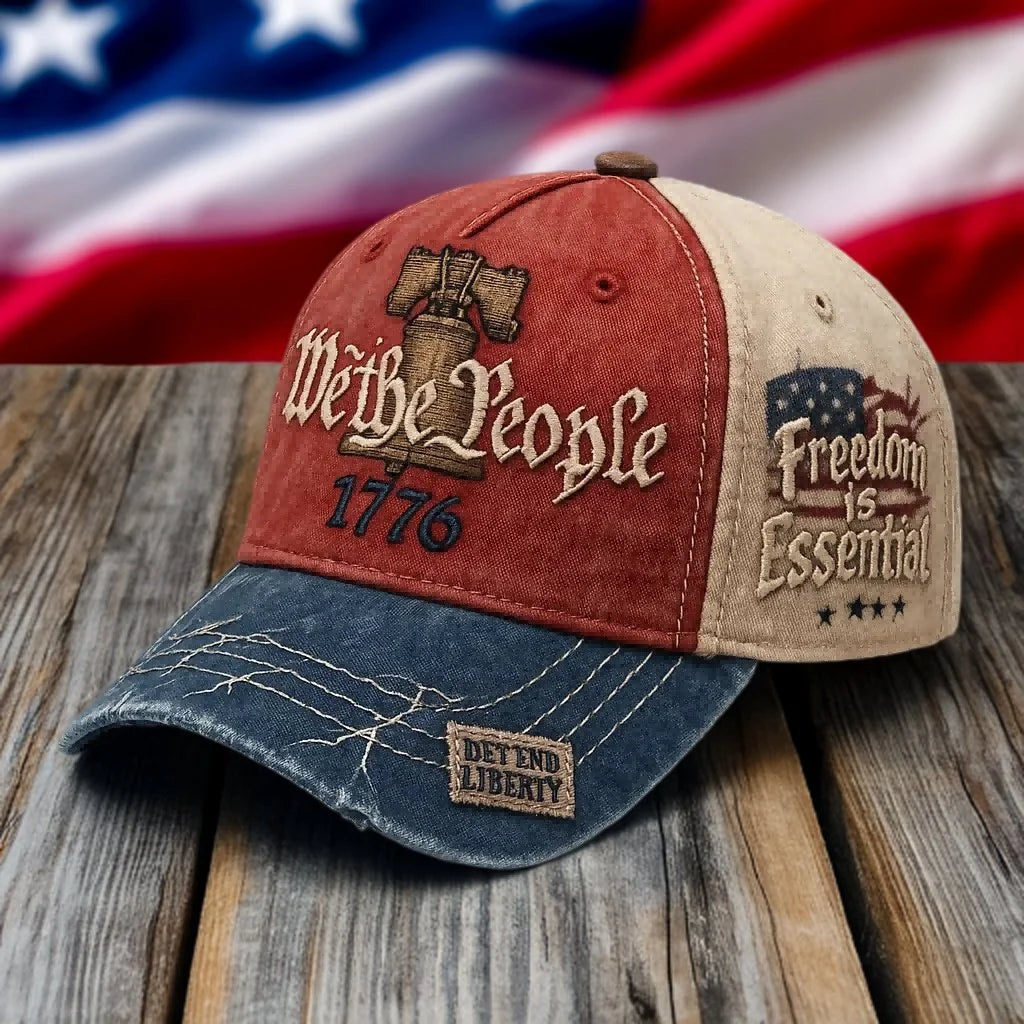 Cowgic US Retro 250th Anniversary Printed Cap v17