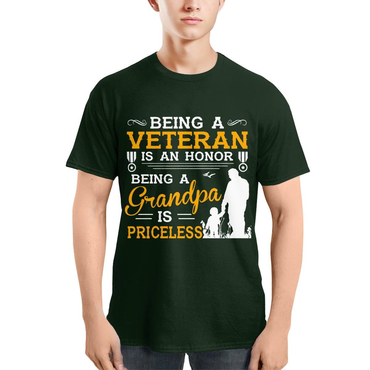 Veteran Being a Grandpa Is Priceless