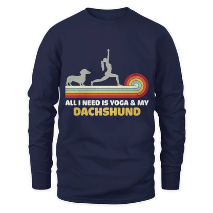 Dachshund and Yoga – That’s All I Need