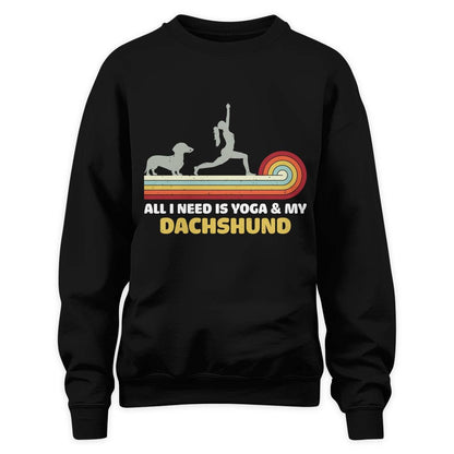 Dachshund and Yoga – That’s All I Need