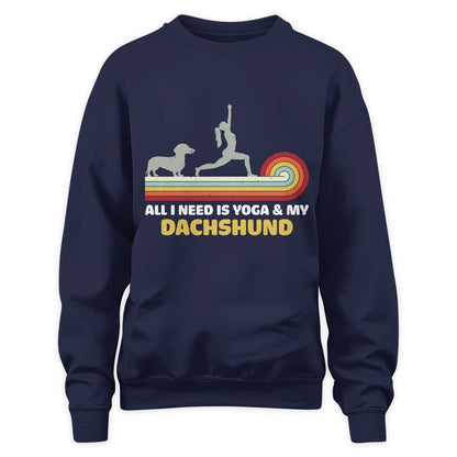 Dachshund and Yoga – That’s All I Need