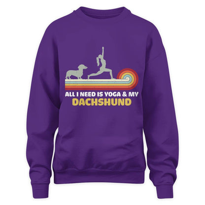 Dachshund and Yoga – That’s All I Need