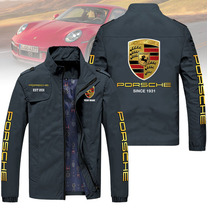 Porsche Racing Jacket – Custom Name Windbreaker
