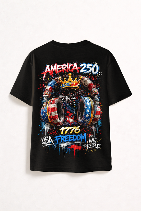 Cowgic America 250th Anniversary "Freedom" Streetwear Tee