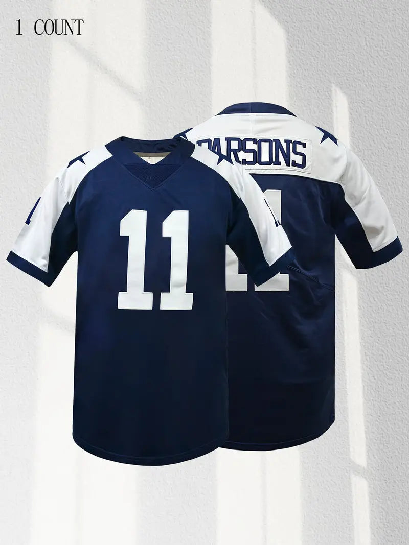American Football Jersey Dallas Blue