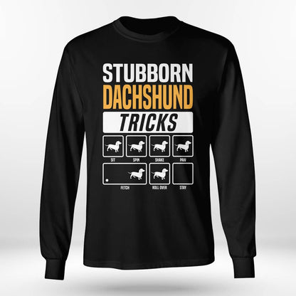 Dachshund Stubborn Tricks