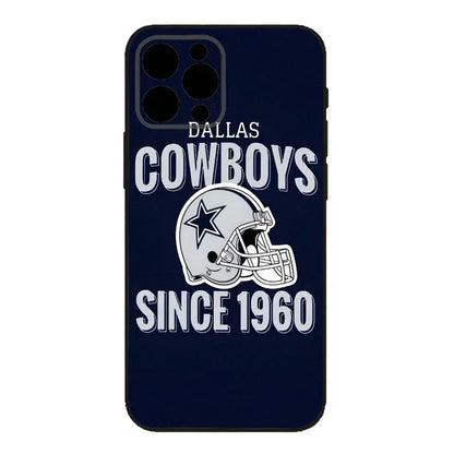 Dallas Cowboys Football Helmet Phone Case, NFL Fan Gift for iPhone 12–17 & Samsung Galaxy S22–S26