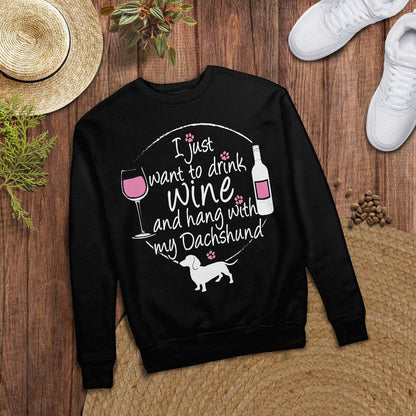 Dachshund, Wine & Chill