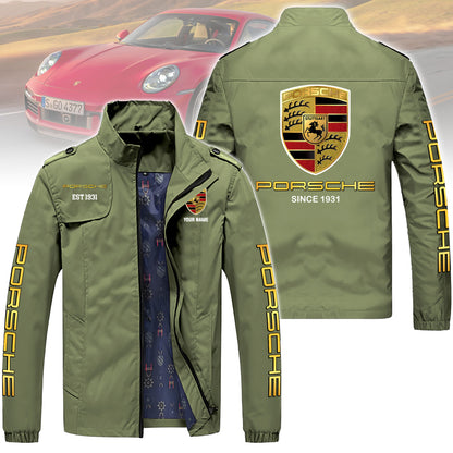 Porsche Racing Jacket – Custom Name Windbreaker