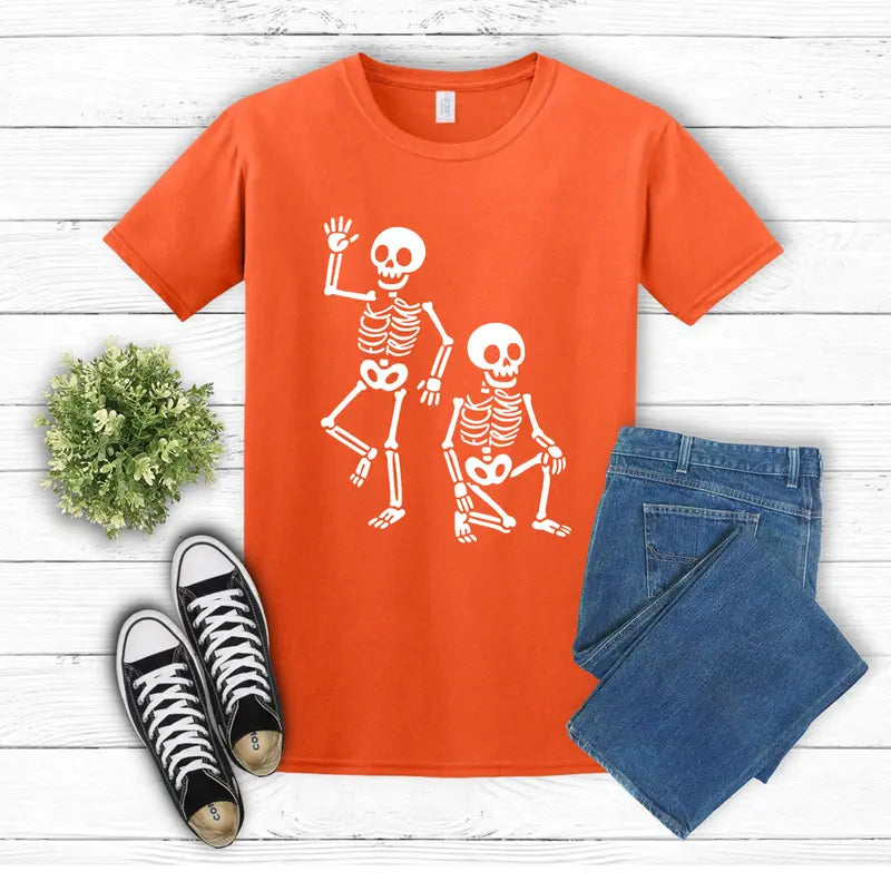 Subtle Skeletons Fk Trump Halloween Shirt